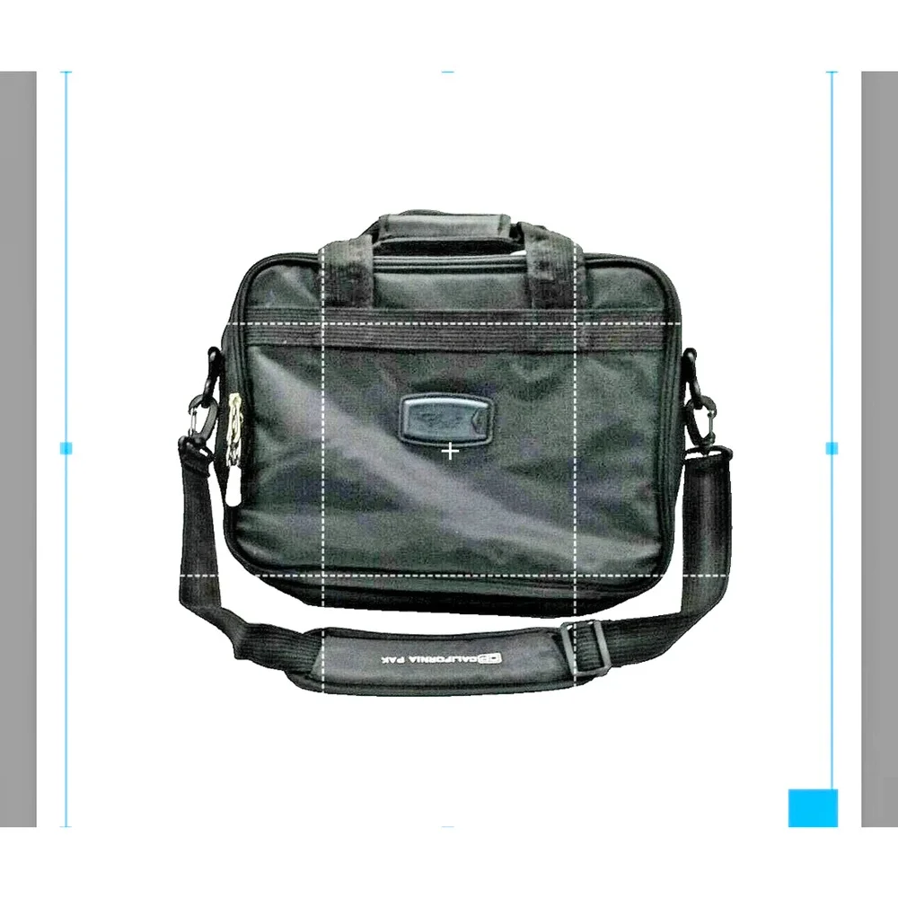 Calpak Ransom Black Messenger Bag 18